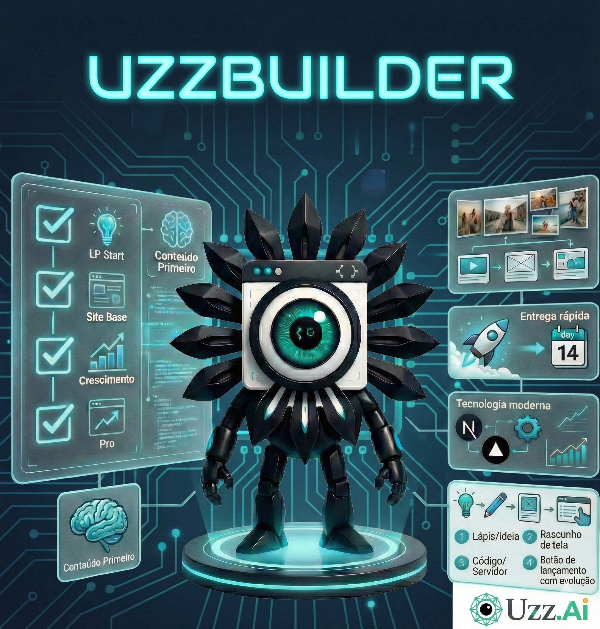 Interface do UzzBuilder